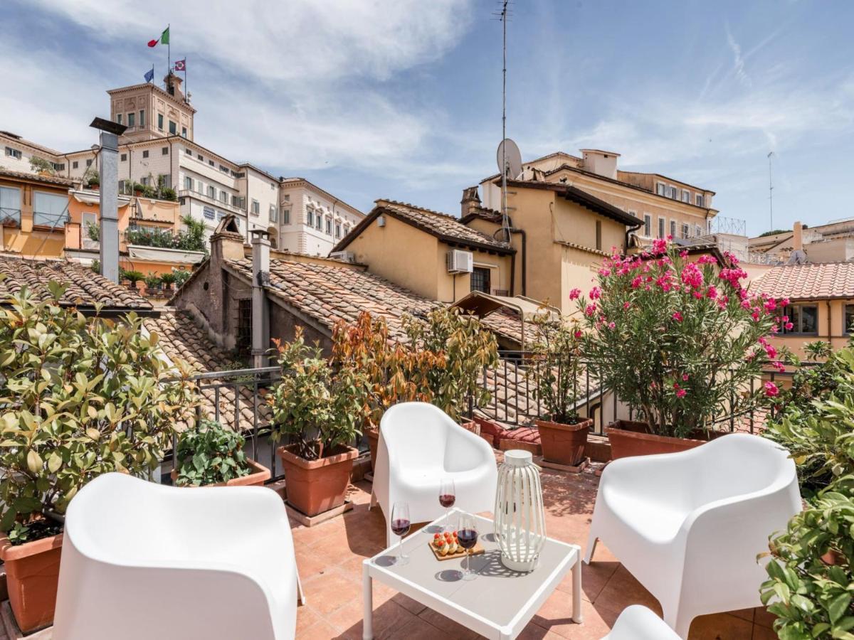 The Best Rent - Two-Bedroom Apartment With Terrace Near Trevi Fountain Rzym Zewnętrze zdjęcie